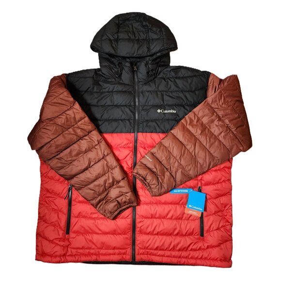Columbia Powder Lite II Hooded Jacket Omni Heat Men's Size 3XL - Picture 1 of 10